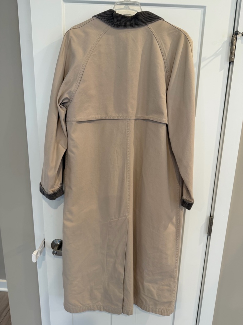LL Bean Long Barn Coat Vintage Classic Removable Wool Lining Women’s Medium - Picture 8 of 14